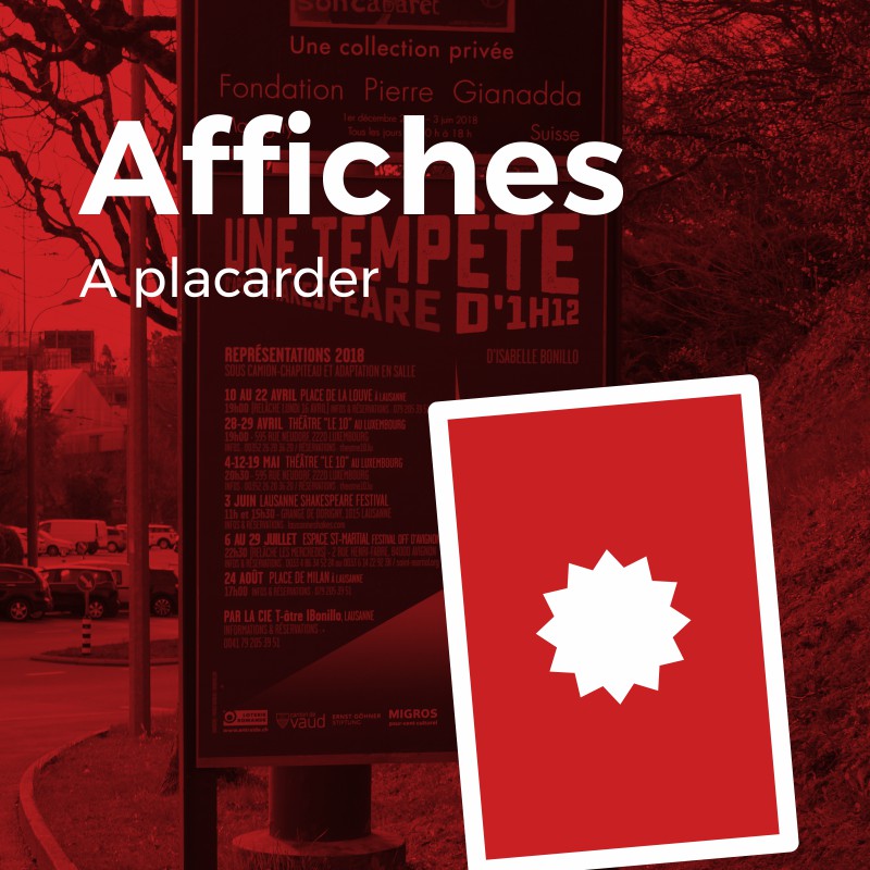 affiche, Plakat, Patrick Burnens